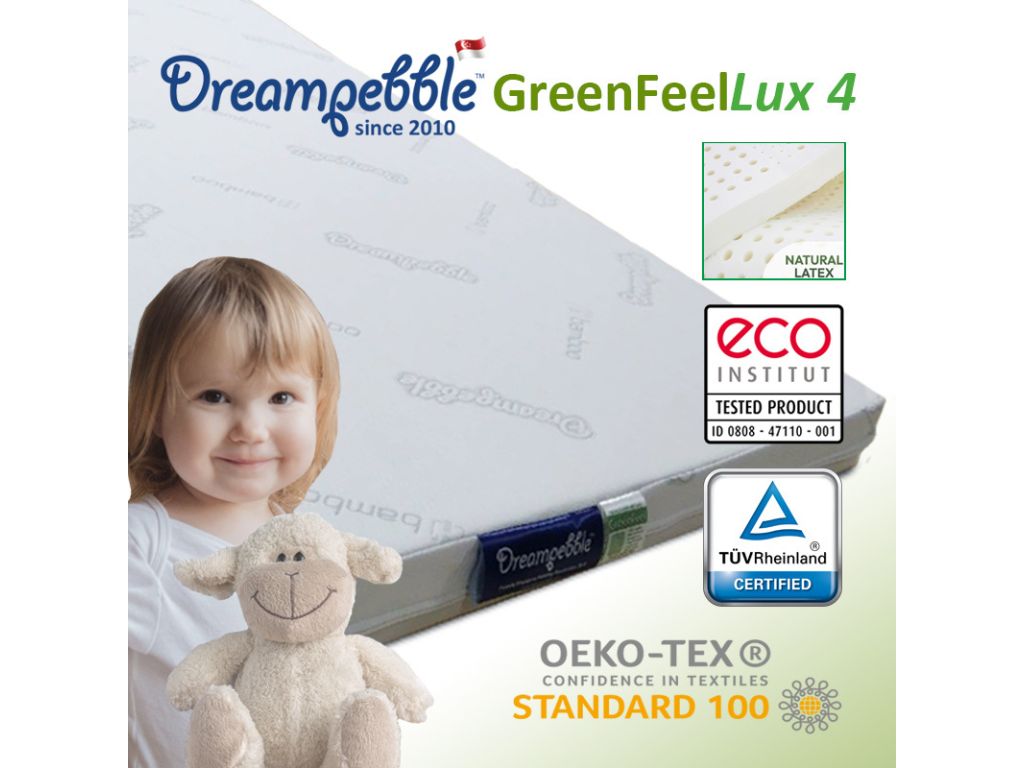 Dreampebble GreenFeel Lux4 Mattress (4")