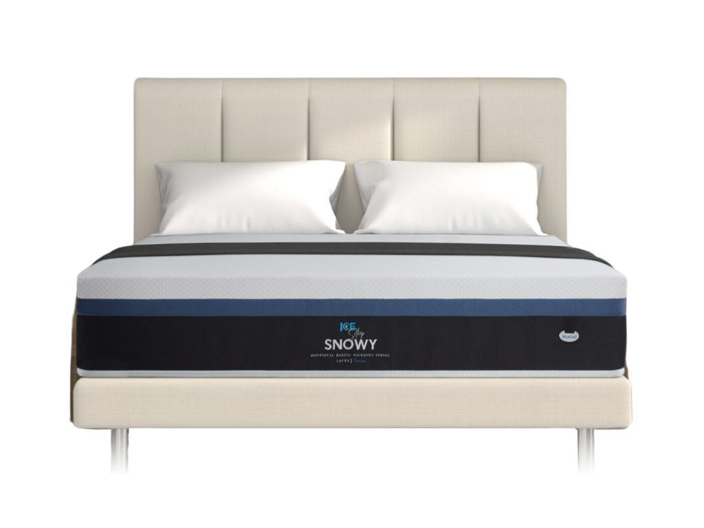 MaxCoil Ice Sleep Snowy Pocketed Spring Mattress - Popular!